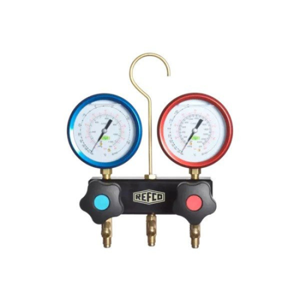 Manometrický mostík -  R744 CO2 M2-3-DELUXE-DS-R744-TC REFCO